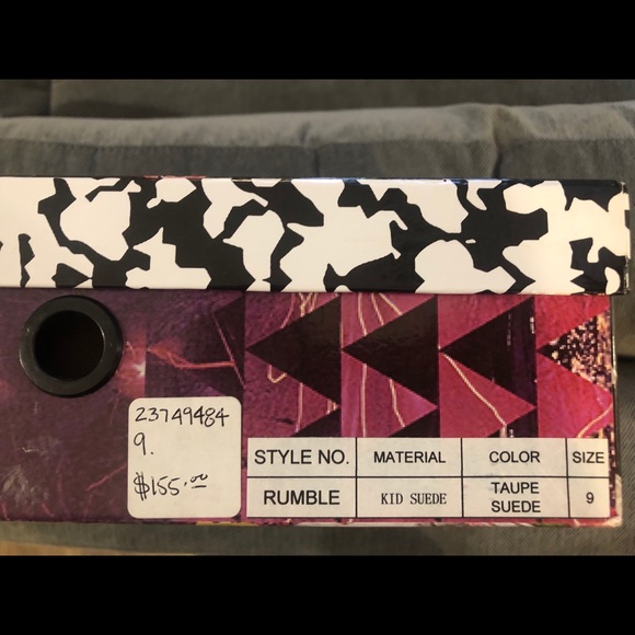 Jeffrey Campbell Rumble Bootie in Taupe Suede - Picture 7 of 7